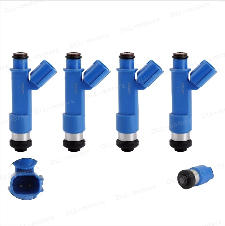 4X DENSO Fuel Injectorsx For 2003-2008 Toyota Celica Corolla Matrix 23250-22080 - Image 4 of 4