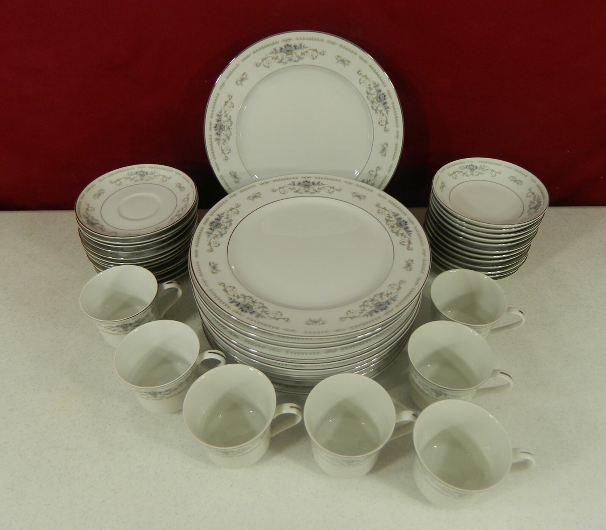 43 Piece Fine Porcelain China Japan Diana Dinnerware Set | eBay 43 Piece Fine Porcelain China Japan Diana Dinnerware Set | eBay