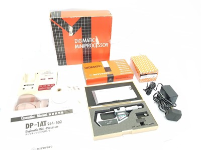 Mitutoyo Digimatic Point Mikrometer 0-1'''' + Mitutoyo Digimatic Miniprozessor