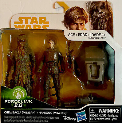 Hasbro Star Wars Chewbacca • Han Solo (Mimban) Force Link 2.0 630509677337  | eBay