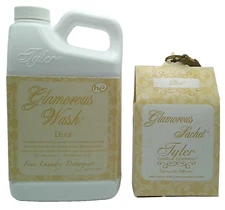 Tyler Candle - Glamorous Wash - Diva fragrance with sachets - 907g 32oz