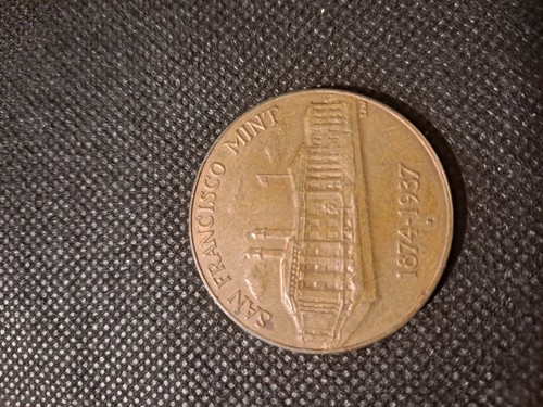 1937 U.S. SAN FRANCISCO MINT TOKEN! e7493UXX - Picture 3 of 4