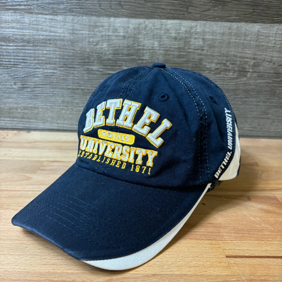 Кепка Bethel University с ремешком на спине синяя королевская один размер регулируемая - Изображение 4 из 4