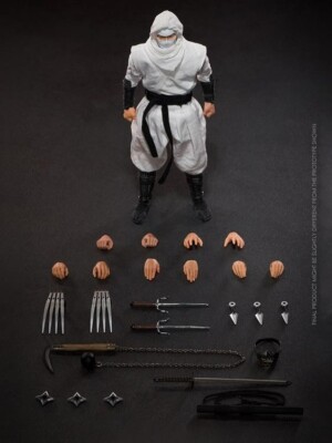 VToys 6inch+ 1/12 Shadow Ninja (White) Scale Action Figure