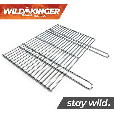 Wildkinger Grillrost 50x40cm stabil 5mm Durchmesser Grill Grillgitter BBQ Rost
