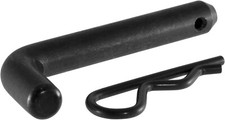 58 Locking Hitch Pin Clip Black Cover Truck Tow Trailer Receiver Tube Security