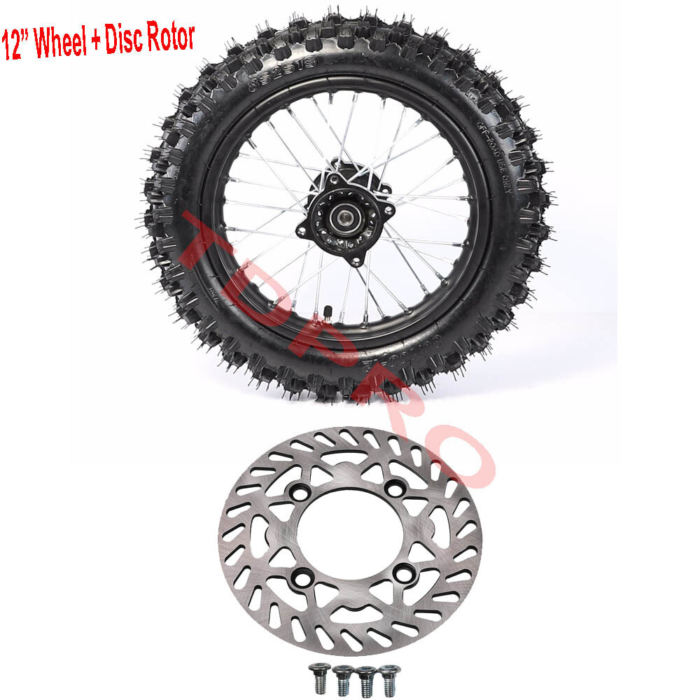 80/100-12 Rear Tire Rim 12