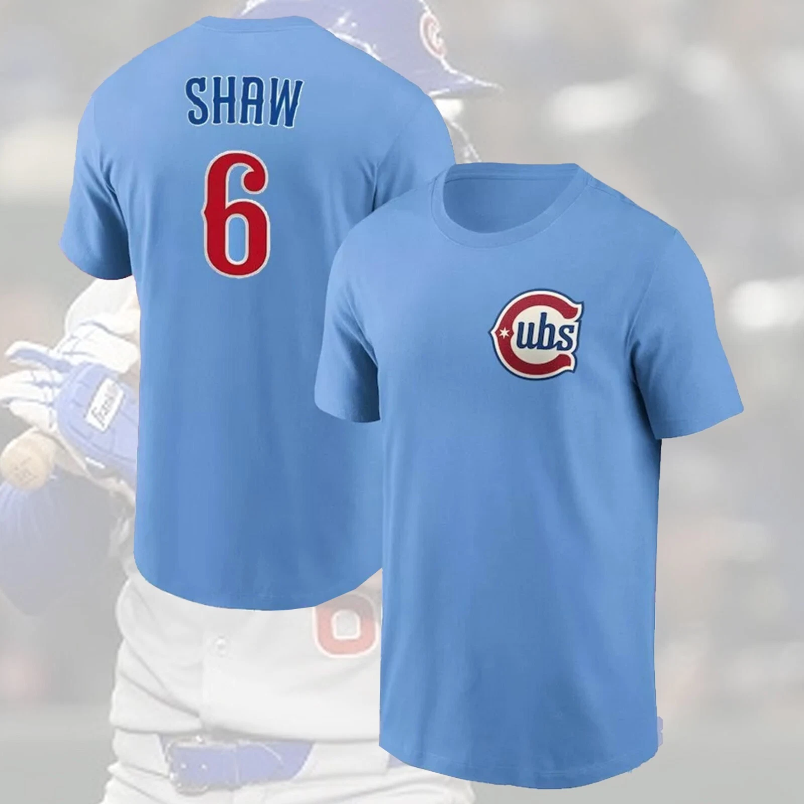 Matt Shaw #6 Chicago Baseball 2025 Player Name & Number FAST Ship