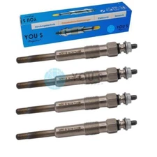 4pcs YOU.S Genuine Glow Plugs for Peugeot 106i (1A, 1C) 106 II (1) 1.5 D
