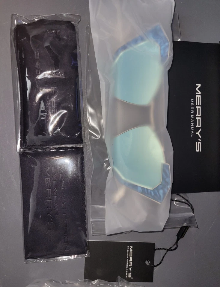 Gafas de sol Merry's para mujer ojo de gato marco espejado AZUL S8028-3 Foto 4 de 4