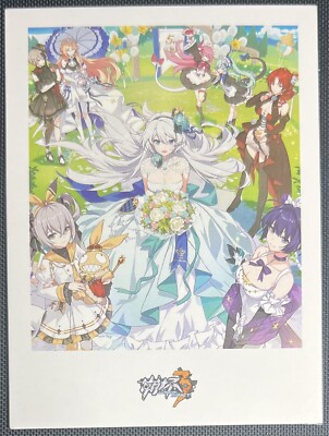 Honkai Impact 3rd Anniversary Anime Polaroid Doujin Card