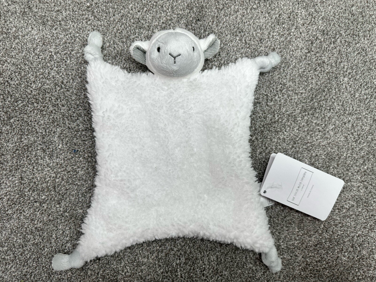 The Little White Company Lamb Lottie Sheep Comforter Plush Soft bnwt new