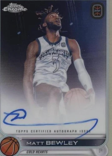 2022-23 Topps Chrome OTE Overtime Elite - Matt Bewley #CA-MBE2