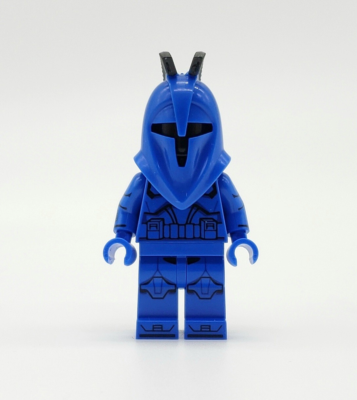 Grandpa Clone Customs Blue Senate Commando Minifigure Clone Armor