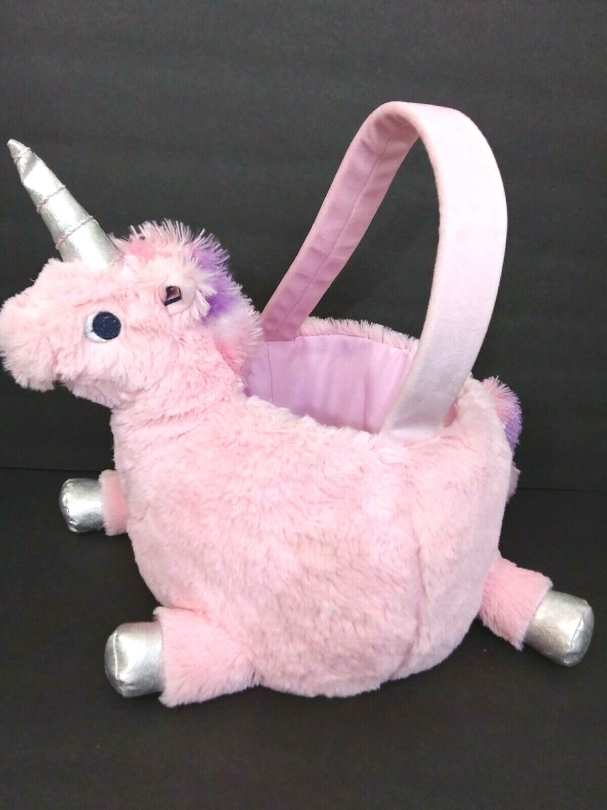 Dandee Target Stuffed Plush Soft Toy Unicorn Pink Easter Halloween Basket Medium