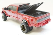 CEN F450 Upgrade Truck Long Bed Tonneau Cover Bed Cap + Tool Box / Headache OPTN