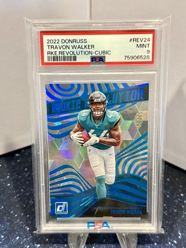 2022 Donruss Football Travon Walker Rookie Revolution Cubic /50 SP Jaguars