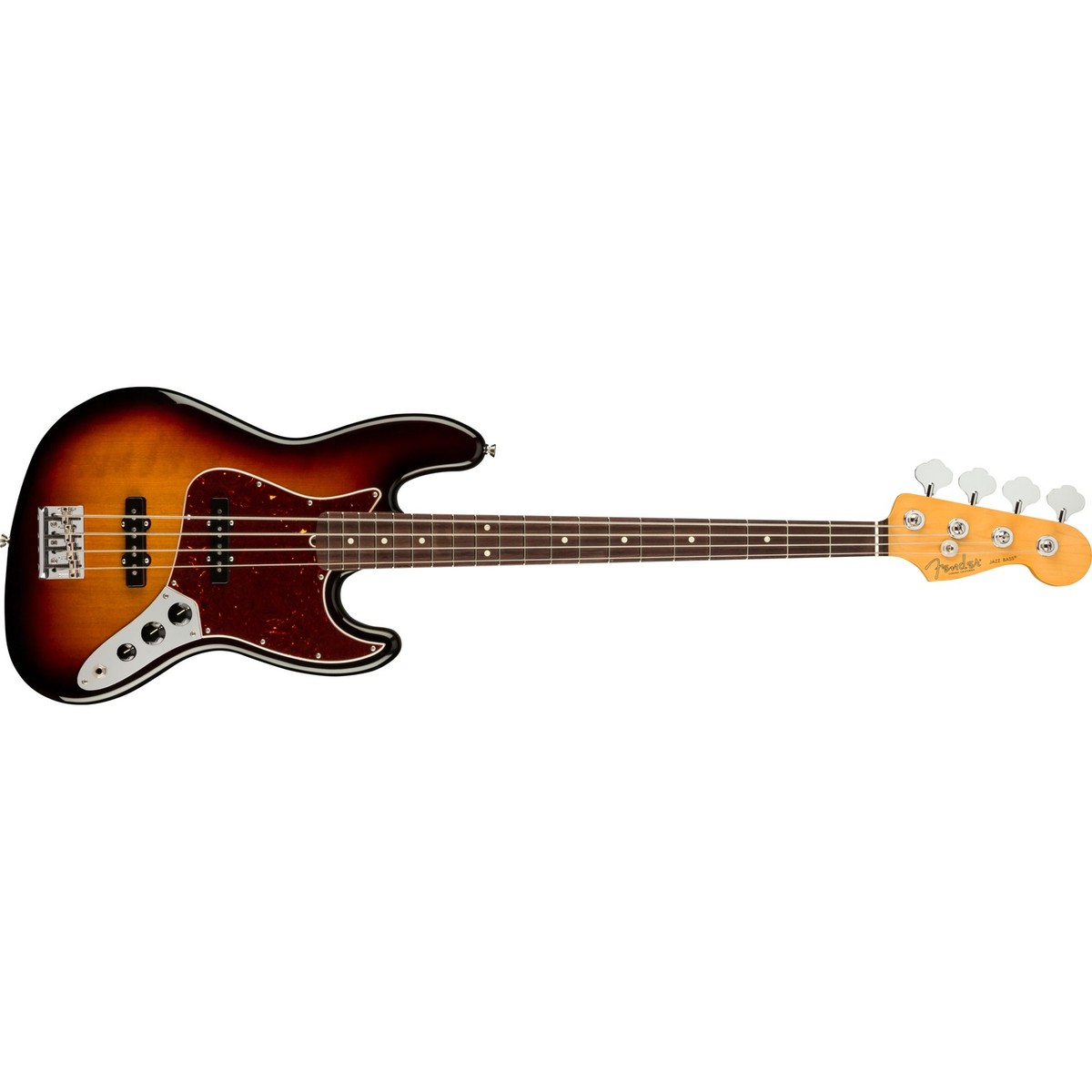 Fender American Professional II Jazz Bass 4-String Bass Guitar, 3