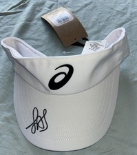 Jasmine Paolini Signed Asics Tennis Visor With Proof Jasmine Paolini Signed Asics Tennis Visor With Proof