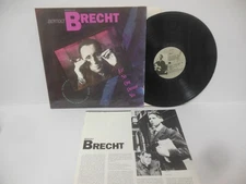 rare FRANKIE ARMSTRONG / DAVE VAN RONK exc vinyl lp SONGS OF BERTOLT BRECHT