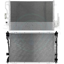 Radiator & Condenser Cooling Kit For 2009-2011 Ford Escape Mercury Mariner 2.5L