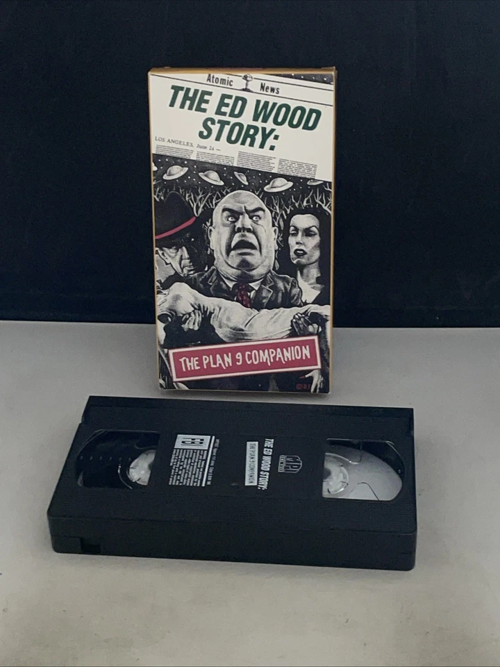 The Ed Wood Story - Plan 9 Companion (VHS 1992) Atomic Pictures - Image 1 of 1