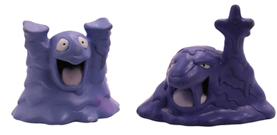 Grimer Muk Pokémon Vintage TOMY Figure Authentic C.G.T.S.J. G19 | eBay