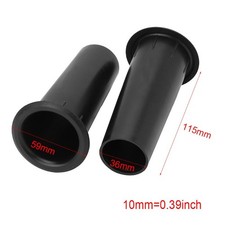 2Pcs Speaker Port Tube Bass Reflex Vent Ventilation Connector 45x115m Woofer Box