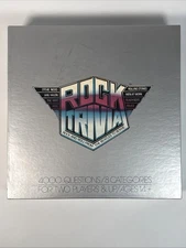 Rock Trivia Board Game Pressman 1984 STILL SEALED MINT From The Beatles to Bowie