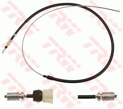 GCH2626 TRW Seilzug, Feststellbremse für CITROËN,PEUGEOT