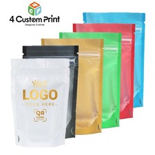 14g Thickened Oversize Empty Mylar Bags Personalized Custom Logo Retail Packing
