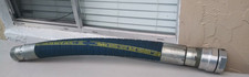 Parker Series 7373T Blue Thunder UHMW Chemical Hose with Dixon MannTek HS150SS 