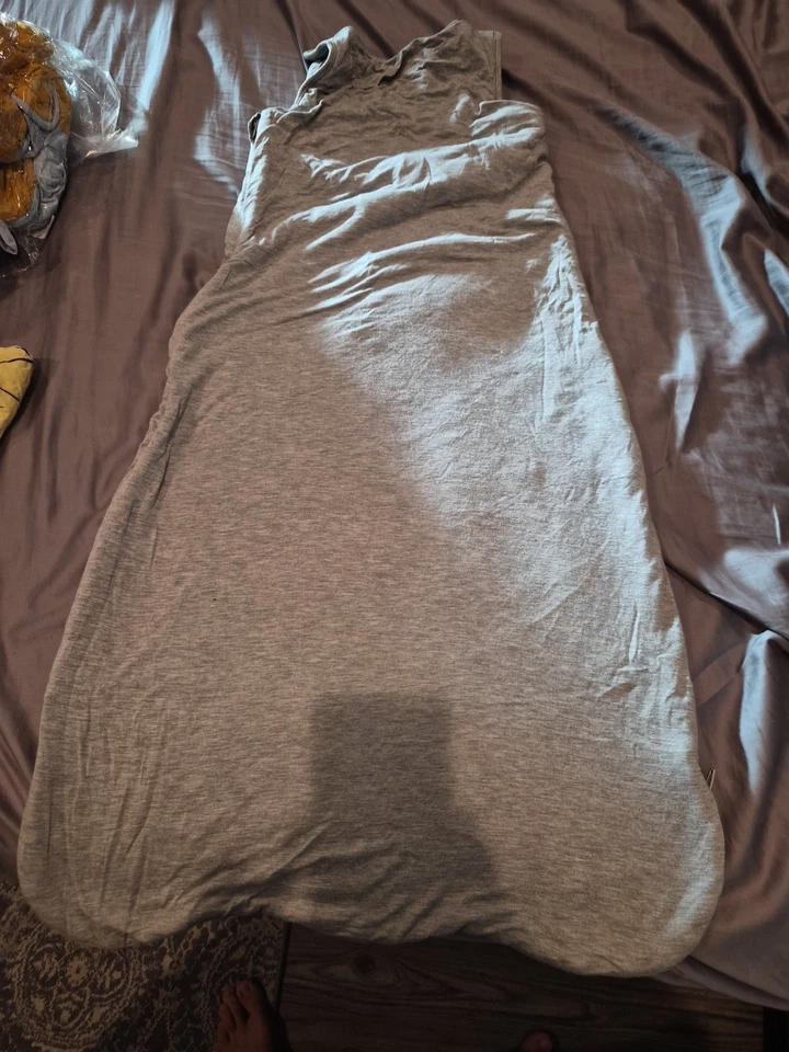 Saco de dormir Little Sleepies cinza 18 a 36 meses - Imagem 2 de 3