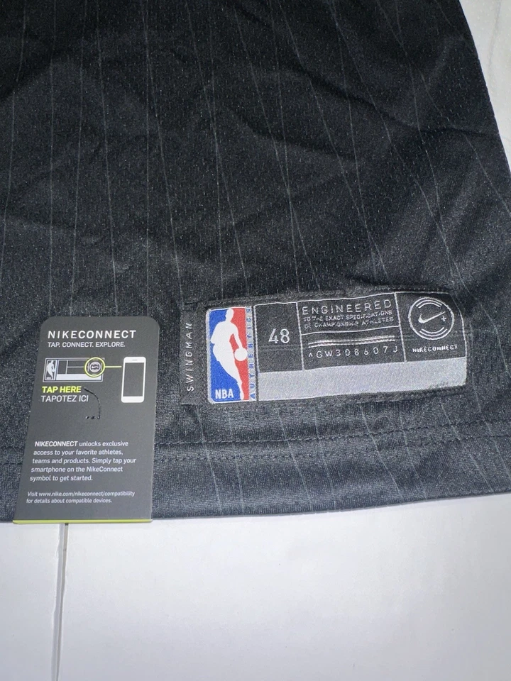 New Men’s Nike Jeremy Lin Brooklyn Nets Jersey Swingman Size 48 Linsanity - Image 2 of 4