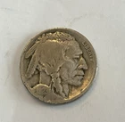 1923-S - Buffalo Nickel - G/VG. ERROR Reverse Lamination