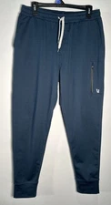 Vuori Sunday Performance Jogger Pants Mens Sz Medium Blue Teal V416