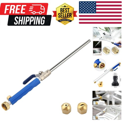 #ad High Pressure Power Washer Attachment Wand Hydro Jet Water Hose NozzleWater... $33.59