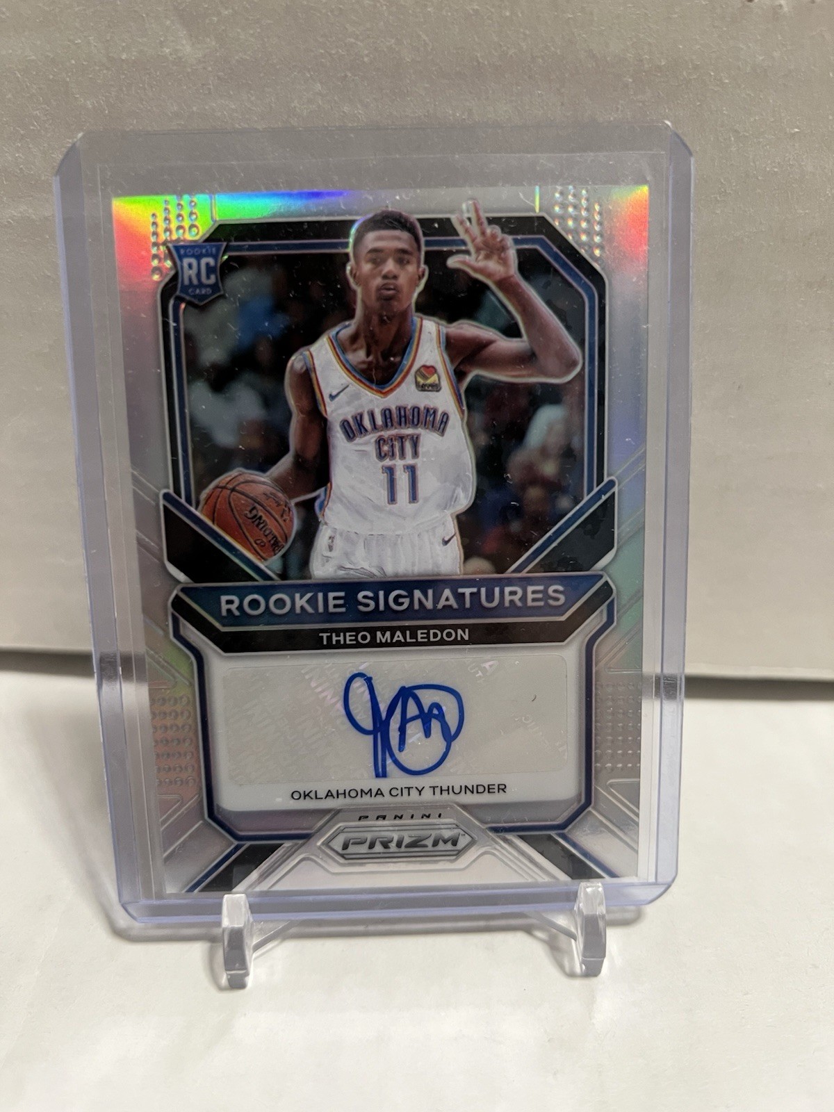 2020-21 Panini Prizm Theo Maledon Autograph Auto Rookie Signatures