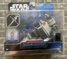 Star Wars Micro Galaxy Squadron B-Wing Starfighter Jazwares package dinged