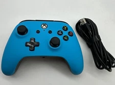 XBOX ONE POWER A WIRED VIDEO GAME CONTROLLER 1508493-02 TESTED Works