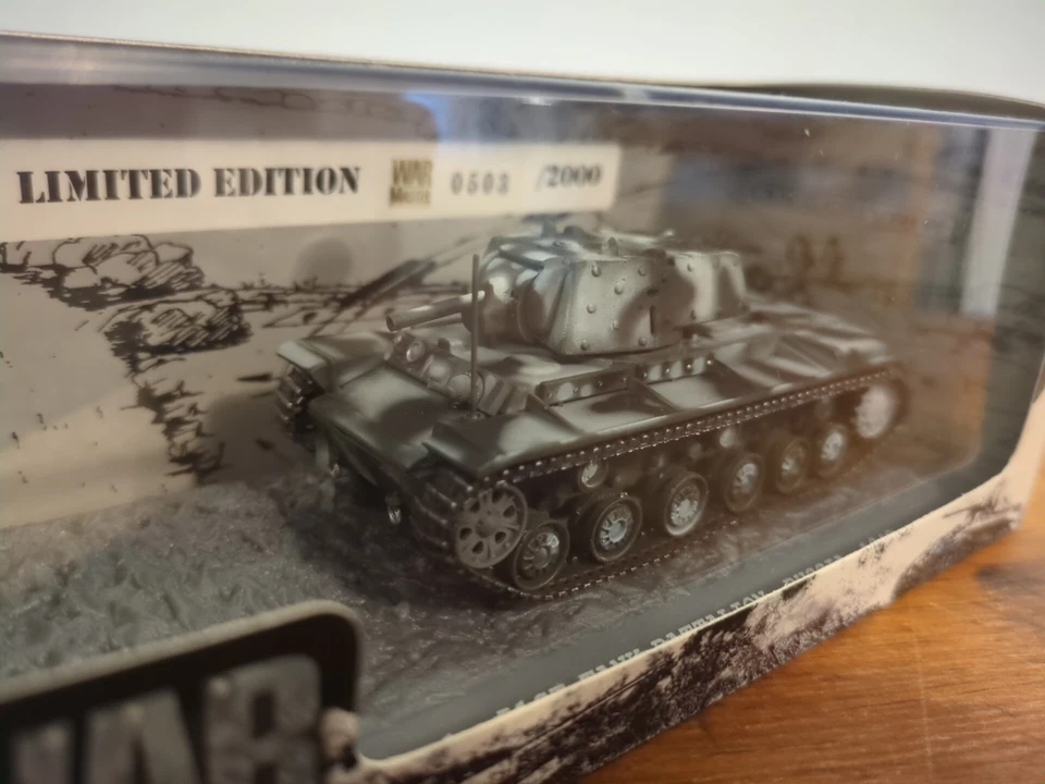 War Master TK0057 Limited Ed KV-1 51st Tank Battalion 1942 Russia 1:72 New NIB - Image 3 of 4