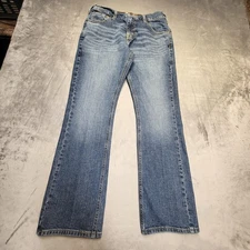 Signature by Levi Strauss Jeans Mens 30x29 Blue Bootcut Stretch Denim WaterLess