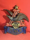 Vintage 1970’s Anheuser Busch Bavarian Beer 3D Sign Flying Eagle Over “A” Logo