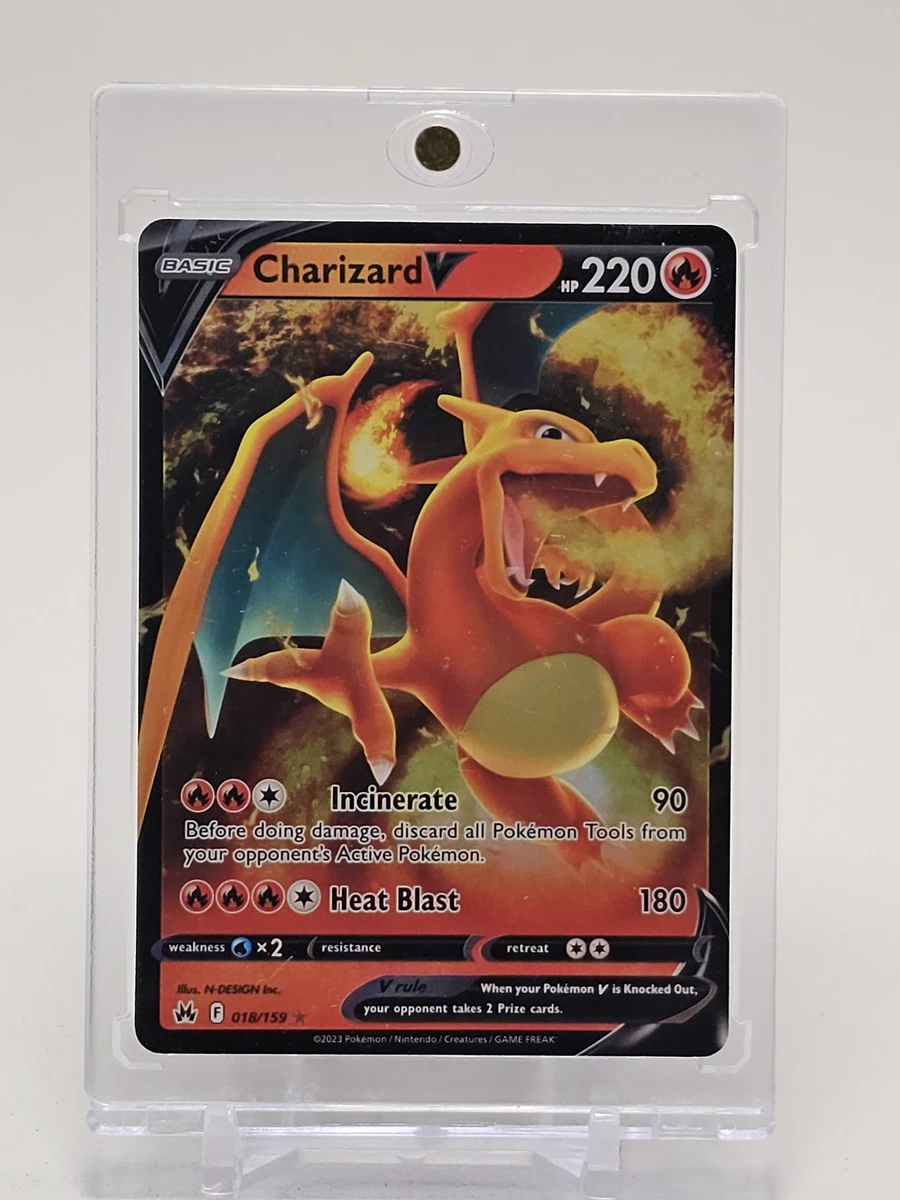 Charizard V 018/159 Crown Zenith for sale | eBay