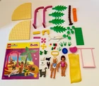 RARE VINTAGE LEGO 2555 BELVILLE SHELL OIL PROMO 100% COMPLETE SWING SET - NO BOX