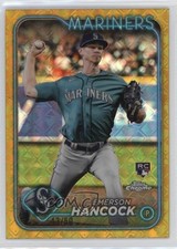 2024 Topps Chrome Logofractor Edition Gold Refractor 43/50 Emerson Hancock 5i3