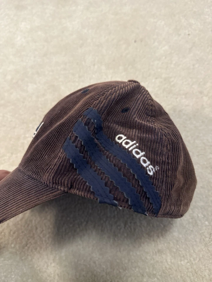 Vintage Brown Adidas Corduroy Hat - Image 2 of 4