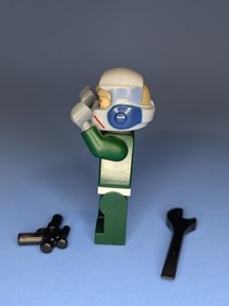 LEGO Star Wars: Rebel A-Wing Pilot Open Helmet Arvel Crynyd Minifigure SW0437
