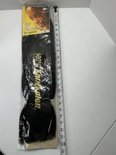 AFRO BEAUTY Silky Jumbo Braid Kanekalon Hair Extension color1B- 24”Non-Flammable