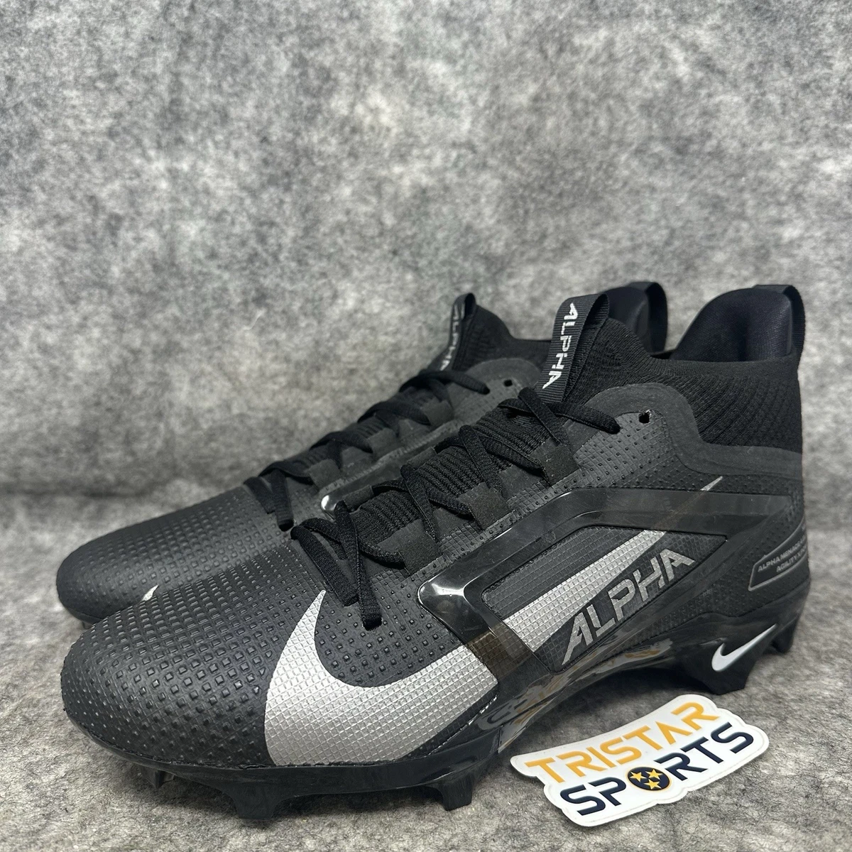 Nike Alpha Menace Elite Black Metallic Silver for Sale